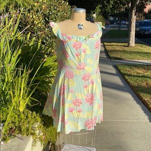 Forever 21 Plus size 3X floral dress NWOT